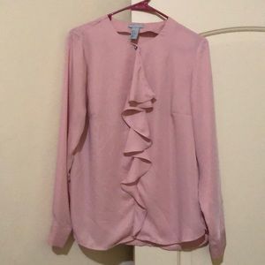 Pink blouse size 10